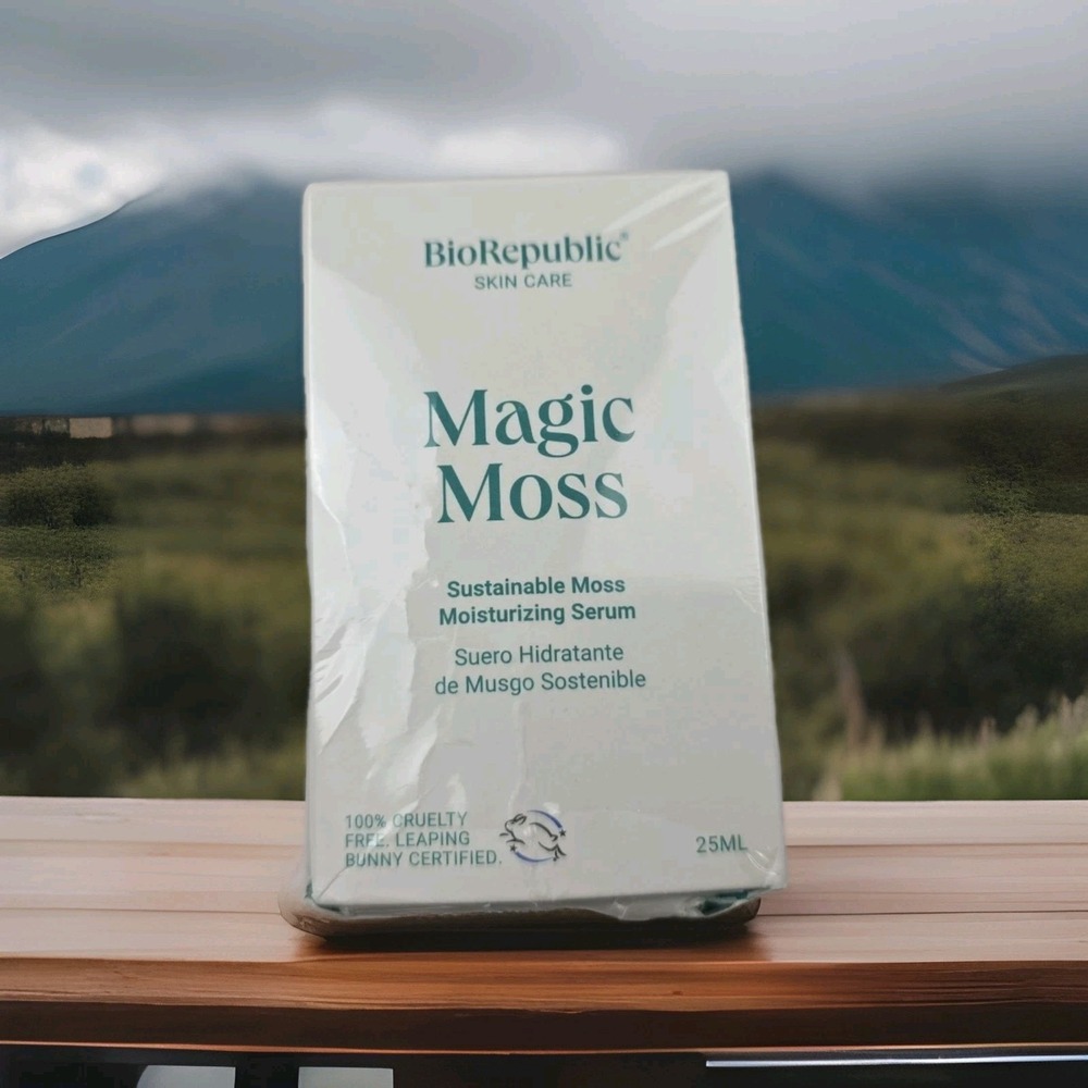 Bioreppublic magic moss sustainable moss moisturizing serum 25ml